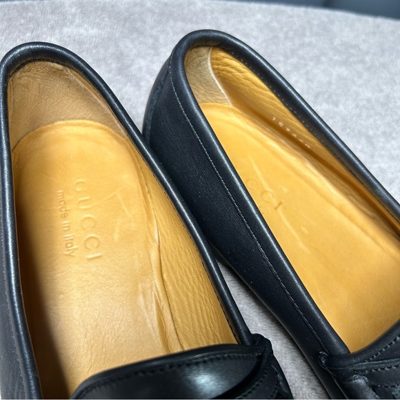 EUC Gucci mens horsebit Loafers size 9 - Picture 3 of 8